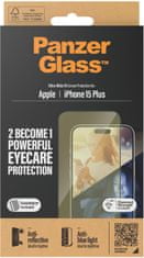 PanzerGlass ochranné sklo EyeCare pro Apple iPhone 15 Plus