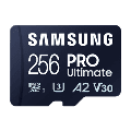 Samsung PRO Ultimate/micro SDXC/256GB/200MBps/UHS-I U3 / Class 10/+ Adaptér/Modrá