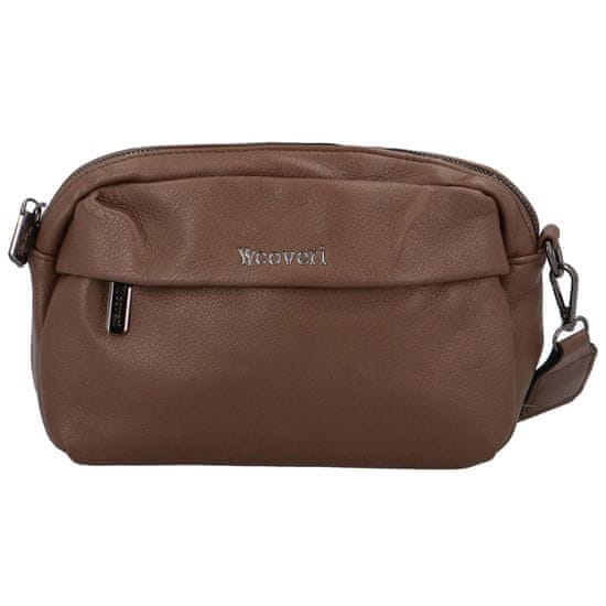 Coveri WORLD Trendy dámská crossbody Cloe, tmavě hnědá