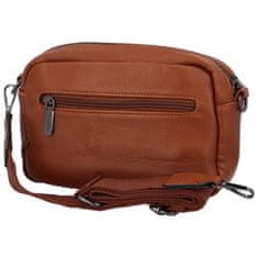 Coveri WORLD Trendy dámská crossbody Cloe, hnědá