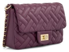 Verde Dámská crossbody kabelka 01-1642 purple