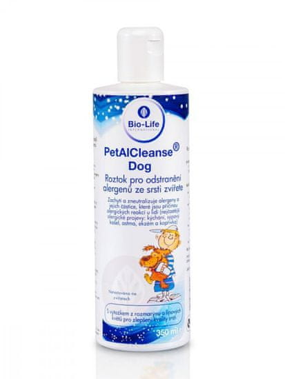 Bio-Life Odstraňovač alergenů ze srsti psů, Pet Cleanse Dog - Bio-Life