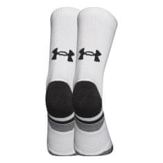 Under Armour 3PACK ponožky bílé (1379512 100) - velikost M