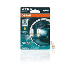 Osram 12V WY5W W2,1x9,5d 12V diadém chrom oranžový 2ks