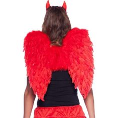 MojeParty Křídla andělská červená 50 x 50 cm