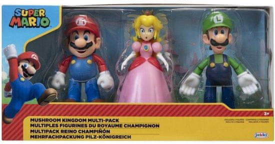 Jakks Pacific Nintendo Super Mario houbové království Multi Pack 3 figurky