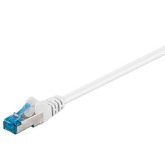 Patchcord LAN CAT 6A S/FTP bílý 10m