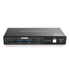 USB + HDMI 2/1 Spacetronik KVM přepínač SPH-KVM23