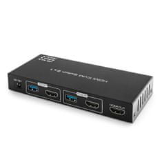 USB + HDMI 2/1 Spacetronik KVM přepínač SPH-KVM23
