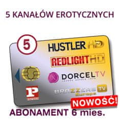 Služba přístupu ke kanálům ELITE HD 5+ 5ch/6m VCC6