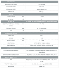 Digitální modulátor Johansson HDMI DVB-T 8203