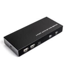 USB + DP 2/1 Spacetronik KVM přepínač SPD-KVM02