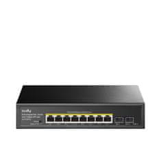 PoE+ SWITCH 8portový GS1008PS2 120W 1Gbps 2 SFP