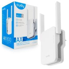 Opakovač Cudy RE1800 MESH LAN/WAN Wi-Fi 6 AX1800