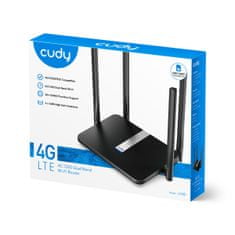 Cudy LTE LT500 4G LAN/WAN Wi-Fi 5 AC1200 Router