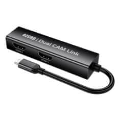 HDMI 2-kanálový USB-C Video Grabber Ezcap314 CAM