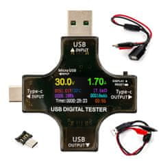 Multifunkční tester USB-C Micro USB SP-UT01