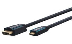 CLICKTRONIC HDMI - micro HDMI 2.0 4K 60Hz 3m kabel