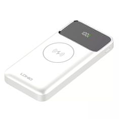 LDNIO Powerbank 10000 mAh indukční Qi magnet USB-C