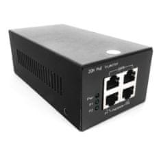 Injektor napájení PoE+ 2x30W Gigabit POE220