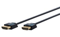 Kabel CLICKTRONIC HDMI 2.0 4K 60Hz Super Slim 1 m