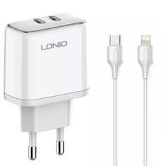 Nabíječka 2x USB-C 35W USB-C Lightning kabel