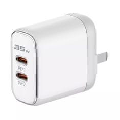 Nabíječka 2x USB-C 35W USB-C Lightning kabel