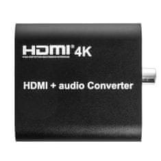 Koaxiální extraktor HDMI-HDMI + audio SPDIF RL SPH-AE01