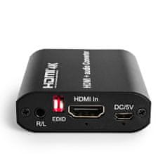 Koaxiální extraktor HDMI-HDMI + audio SPDIF RL SPH-AE01