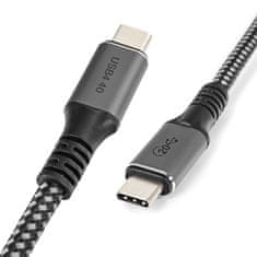 Kabel USB-C 4.0 40Gbit/s Spacetronik SPC005 0,5 m