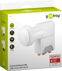 LNB Quad Goobay 0,1 dB