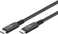 USB-C USB4 40Gbit/s 100W 20V 5A kabel Goobay 0,8m