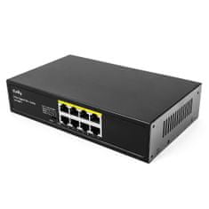 SWITCH PoE+ 8portový GS1008PT 120W 1Gbps VLAN Extend