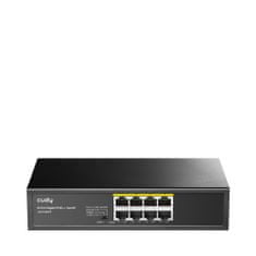 SWITCH PoE+ 8portový GS1008PT 120W 1Gbps VLAN Extend