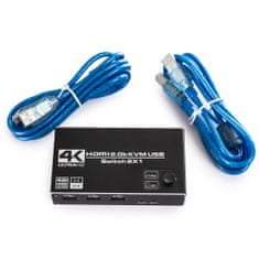 USB + HDMI 2/1 Spacetronik KVM přepínač SPH-KVM22