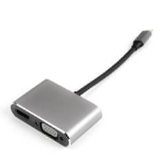 Víceportové rozhraní USB-C na HDMI + VGA SPU-M11