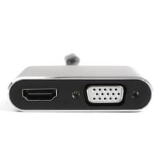 Víceportové rozhraní USB-C na HDMI + VGA SPU-M11