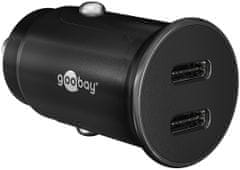 Nabíječka do auta 2x USB-C PD 3A 30W Goobay