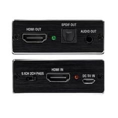 Extractor HDMI-HDMI + Audio SPDIF/Jack3.5 SPH-AE02