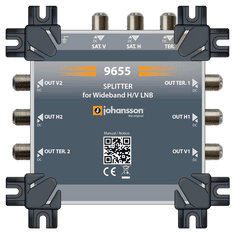 Širokopásmový rozbočovač Johansson 9655