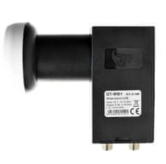 LNB WideBand GT-WB1 H+V /Quatro pro 2 kabely/