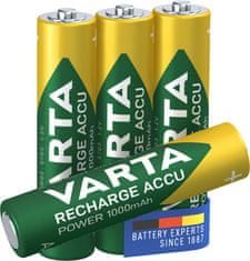 Nabíjecí baterie VARTA LR03 AAA 1,2 V 1000 mAh 4ks