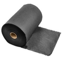 Řezaný papír Honeycomb Black 30cm x 100m