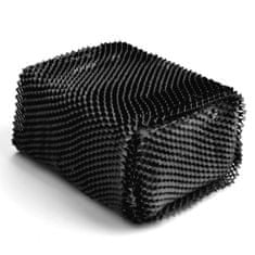 Řezaný papír Honeycomb Black 30cm x 100m