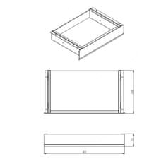 Zásuvka pod pultem Spacetronik SPB-145W