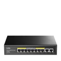 PoE+ SWITCH 10portový GS1010PE 120W 1Gbps CCTV VLAN