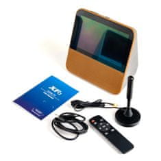 Mini přenosný televizor 7" DVB-T2 DAB+ FM H.265 Z