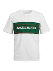 Jack&Jones Pánské pyžamo JACJJ Standard Fit 12246380 White (Velikost XL)