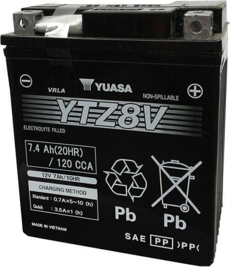 Yuasa BATERIE YTZ8V YTZ8V(WC)