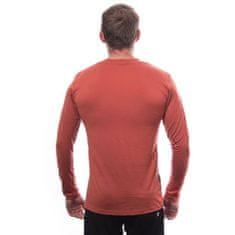 Sensor Triko Merino Active SNSR - pánské, dlouhý, terakota - Velikost 2XL